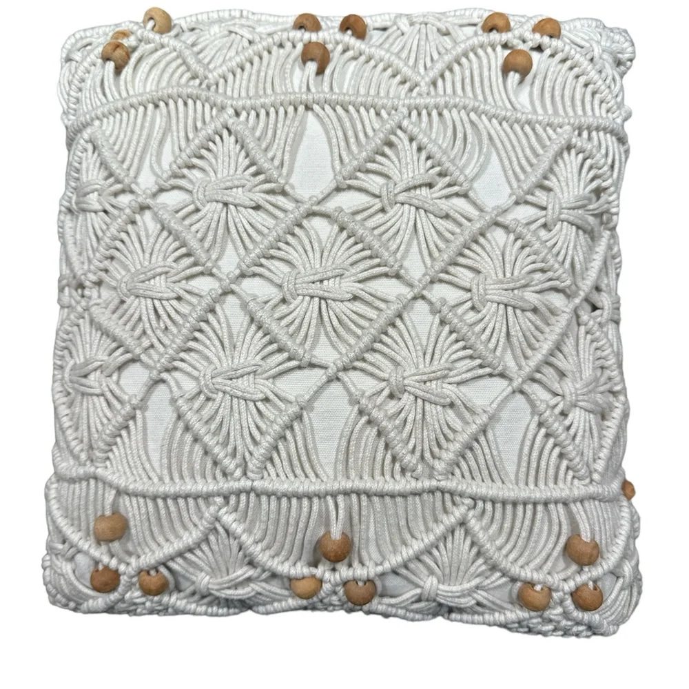 Pier 1 imports farmhouse decorative pillow